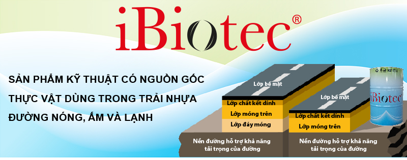 iBiotec SOLVETAL® khử bitum và chống dính cho nhựa đường